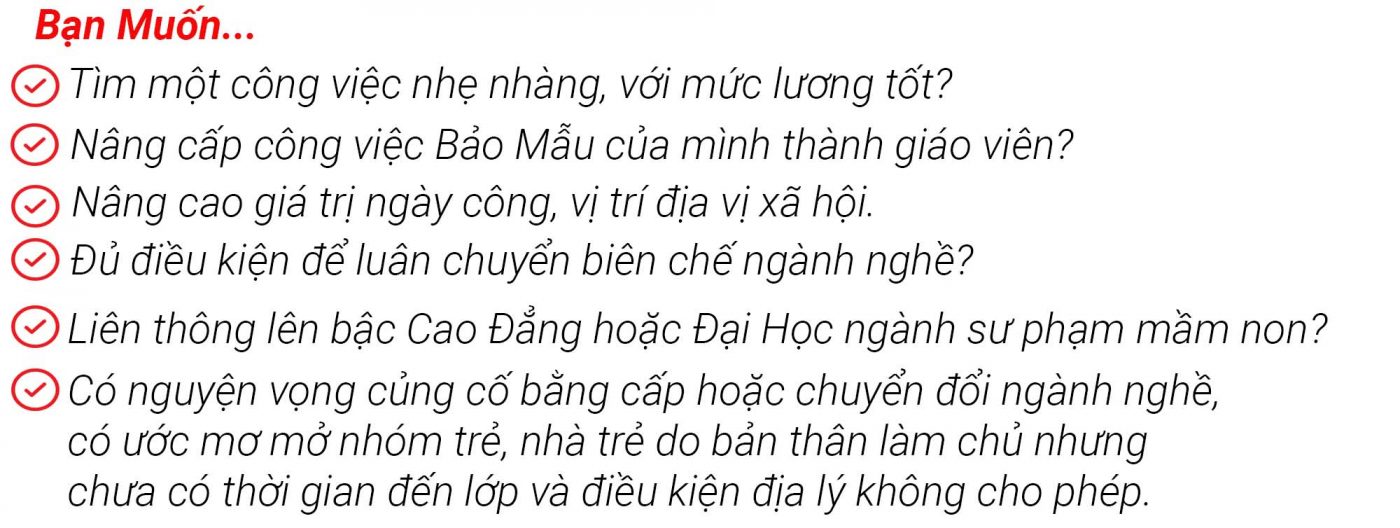 THÔNG TIN TUYỂN SINH CITC