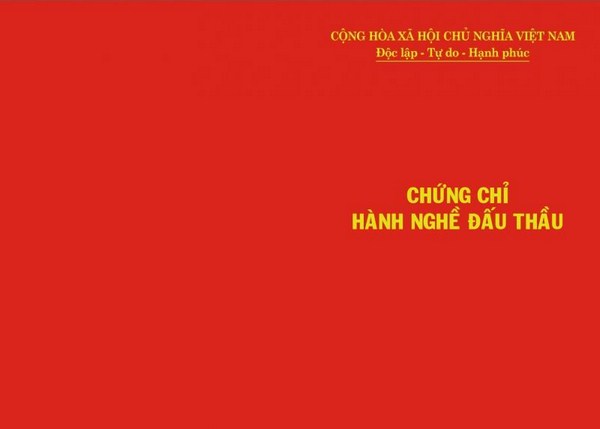Chứng chỉ ĐẤU THẦU NÂNG CAO