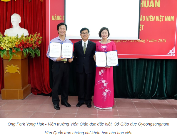 Chứng chỉ Chứng Chỉ Nghiệp Vụ Bồi Dưỡng Giáo Dục Đặc Biệt