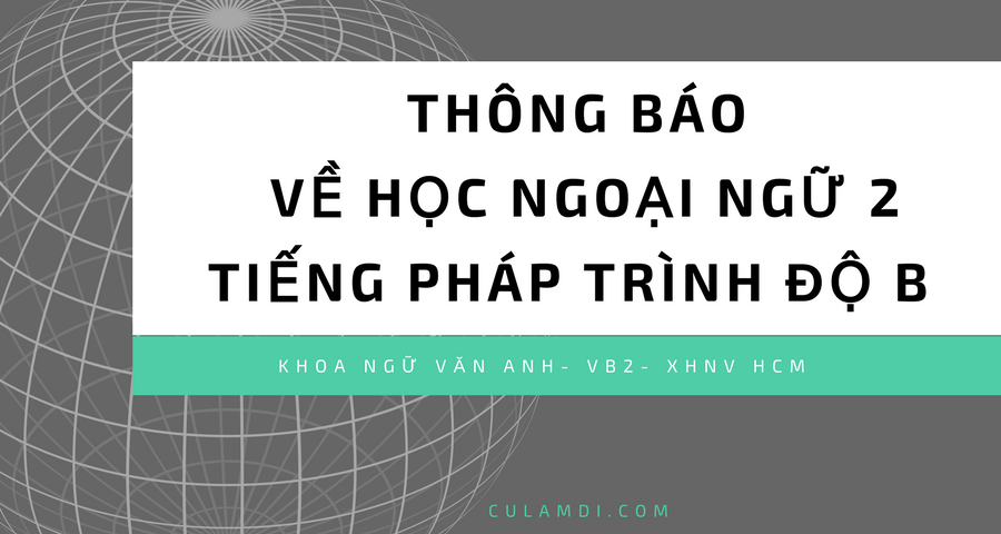 Chứng chỉ Tiếng Pháp B