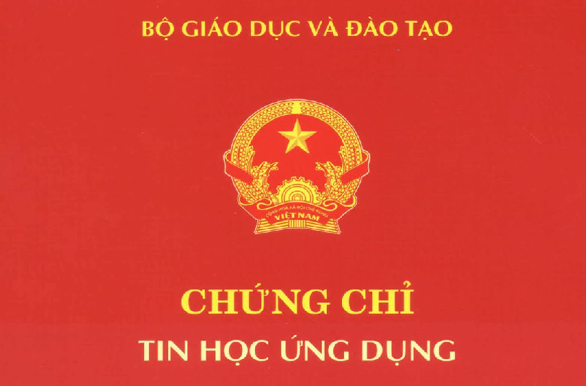 Chứng chỉ Tin học B