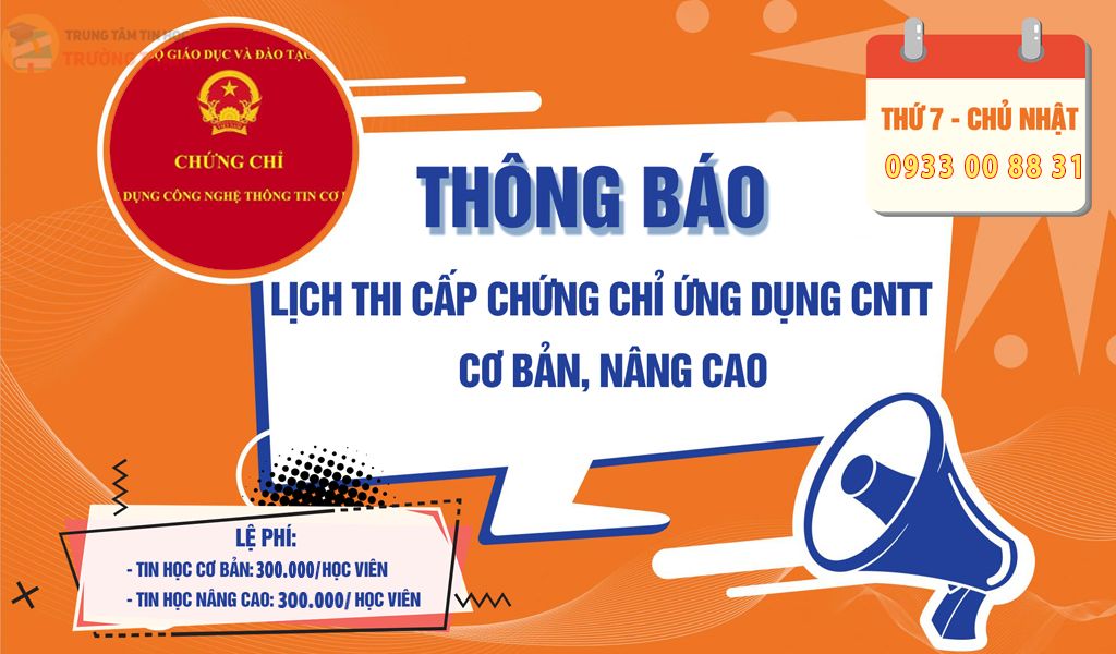 Thi Chứng Chỉ Tin Học Tại Bình Phước Nâng Cao Năng Lực, Mở Rộng Cơ Hội