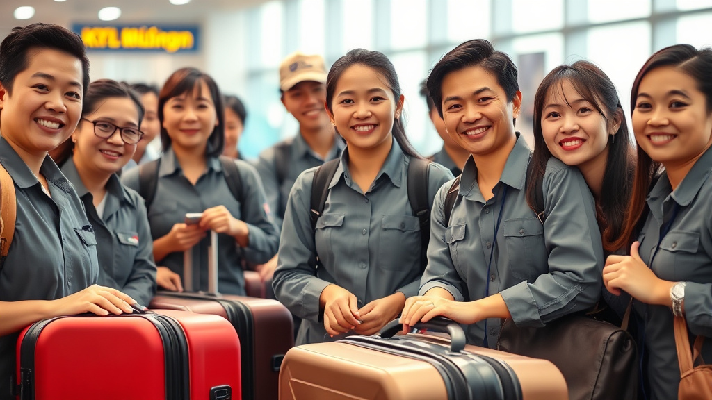 Danh sách 12+ công ty xuất khẩu lao động uy tín hàng đầu tại Quảng Nam