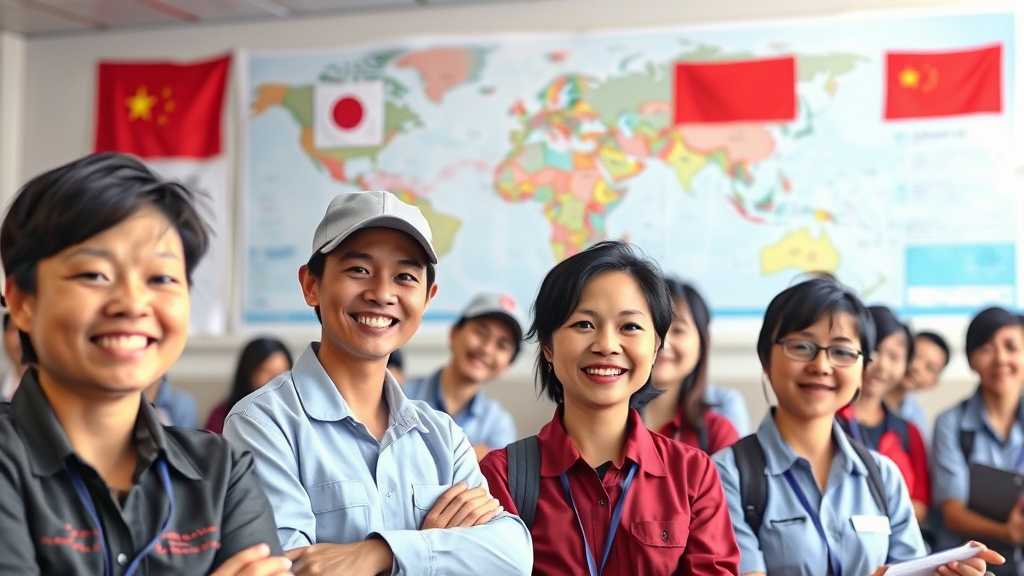Danh sách 8 công ty xuất khẩu lao động uy tín tại Kon Tum Danh sách 8 công ty xuất khẩu lao động uy tín tại Kon Tum