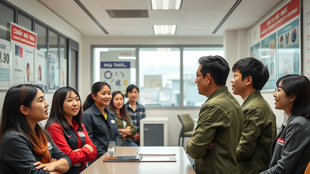 Quy Trình Làm Việc Với Công Ty Xuất Khẩu Lao Động ở Đồng Tháp