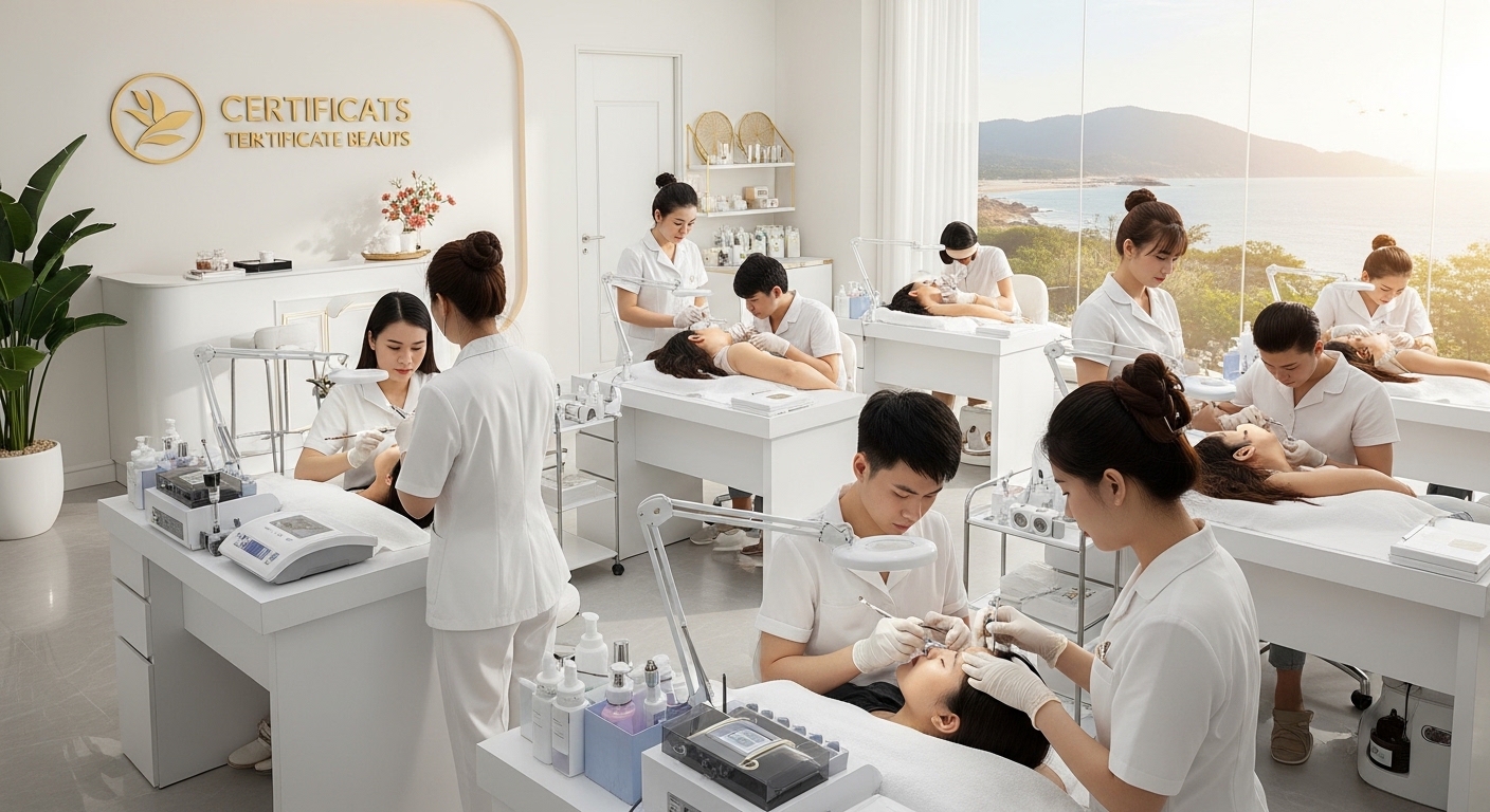 Chứng Chỉ Thẩm Mỹ Spa Tại Bình Thuận: Lộ Trình Vừa Học Vừa Làm Chứng Chỉ Thẩm Mỹ Spa Tại Bình Thuận: Lộ Trình Vừa Học Vừa Làm