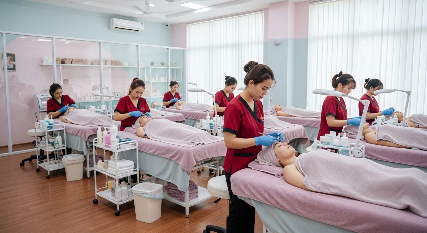 Học Phí Chứng Chỉ Thẩm Mỹ Spa Hệ Vừa Học Vừa Làm Tại Gia Lai Học Phí Chứng Chỉ Thẩm Mỹ Spa Hệ Vừa Học Vừa Làm Tại Gia Lai