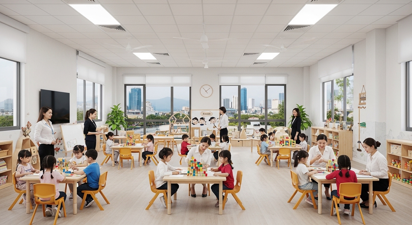 Top Trường đào tạo và Học phí các loại Chứng chỉ Mầm Non tại Đà Nẵng