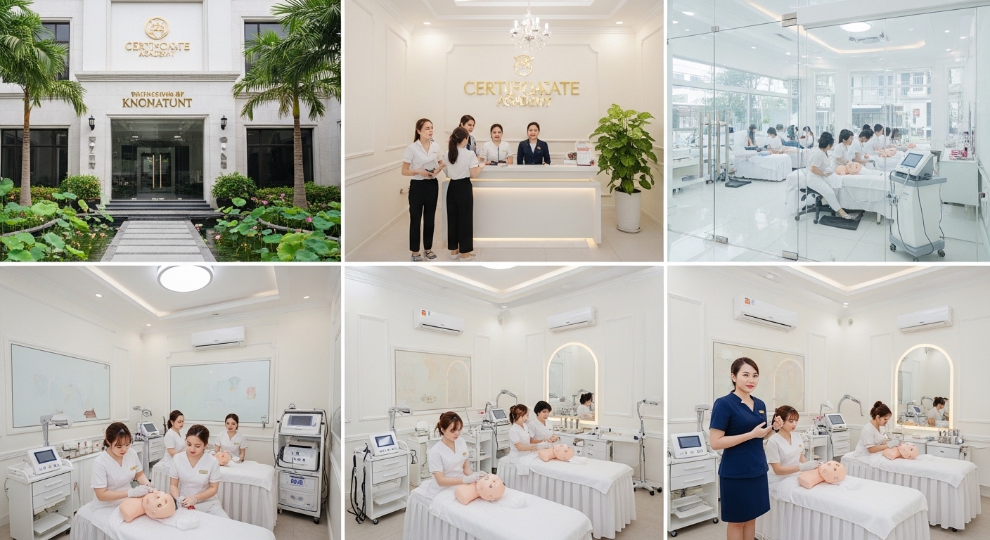 Top Trường đào tạo và Tuyển sinh Chứng chỉ Thẩm mỹ Spa uy tín tại Đồng Tháp Top Trường đào tạo và Tuyển sinh Chứng chỉ Thẩm mỹ Spa uy tín tại Đồng Tháp