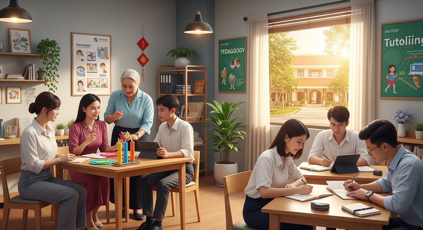 Trường đào tạo Chứng chỉ Nghiệp vụ Sư phạm tại Trà Vinh cho người vừa học vừa làm Trường đào tạo Chứng chỉ Nghiệp vụ Sư phạm tại Trà Vinh cho người vừa học vừa làm