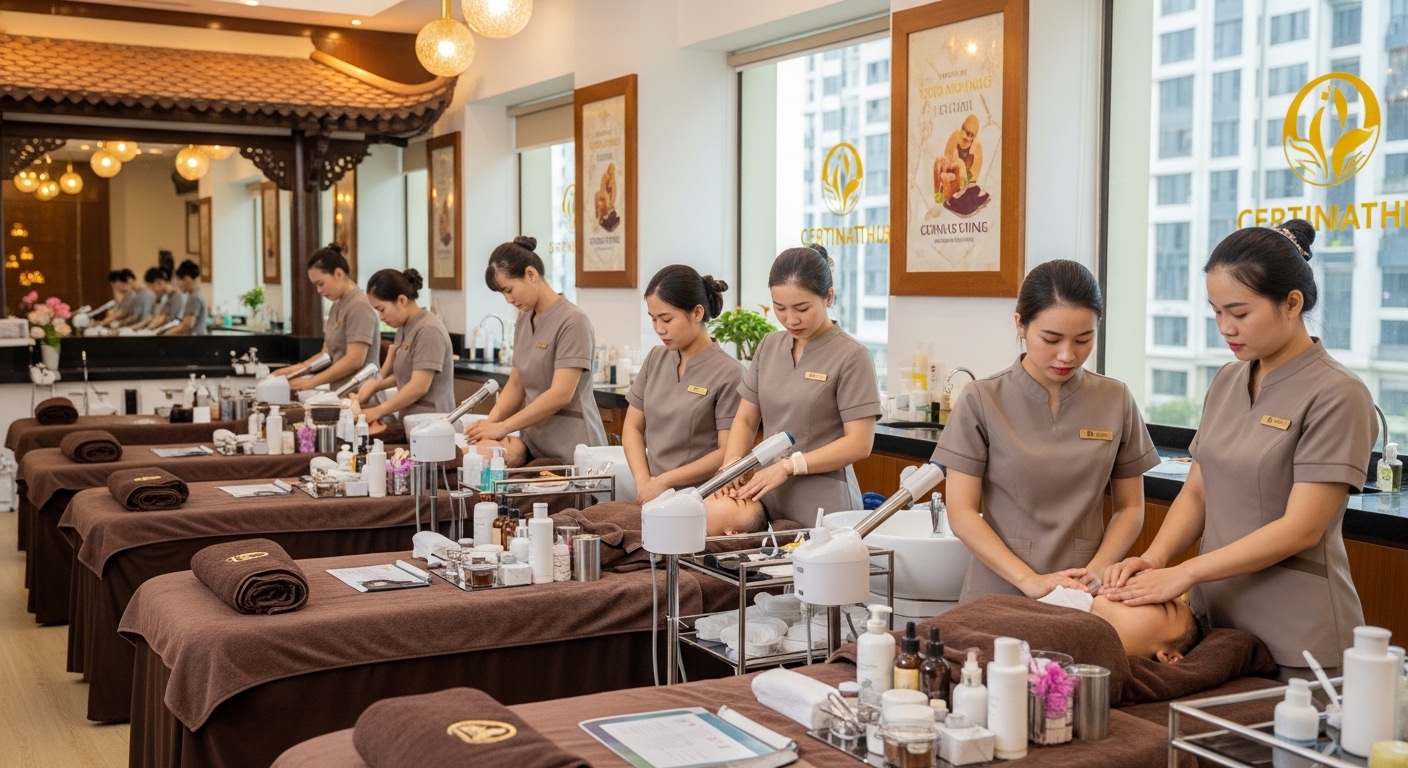 Tuyển sinh Chứng chỉ Thẩm mỹ Spa tại Quảng Nam: Các trường đào tạo Tuyển sinh Chứng chỉ Thẩm mỹ Spa tại Quảng Nam: Các trường đào tạo