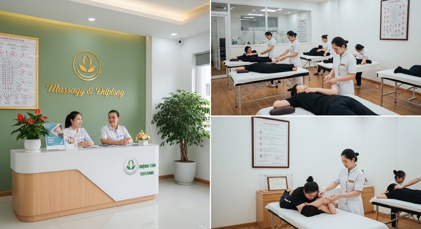 Tuyển sinh chứng chỉ xoa bóp bấm huyệt tại Bình Dương: Danh sách trường đào tạo