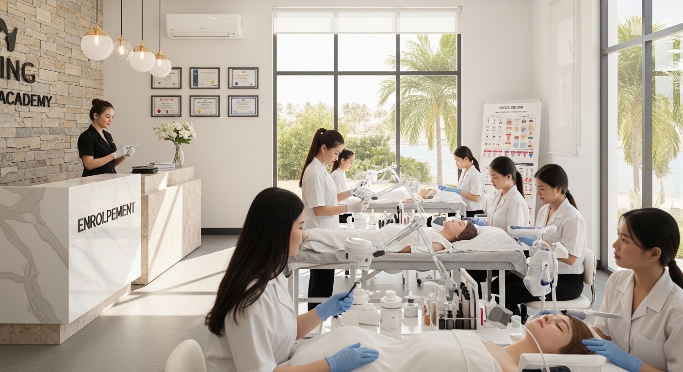 Vừa học vừa làm lấy Chứng chỉ Thẩm mỹ Spa tại Ninh Thuận Vừa học vừa làm lấy Chứng chỉ Thẩm mỹ Spa tại Ninh Thuận