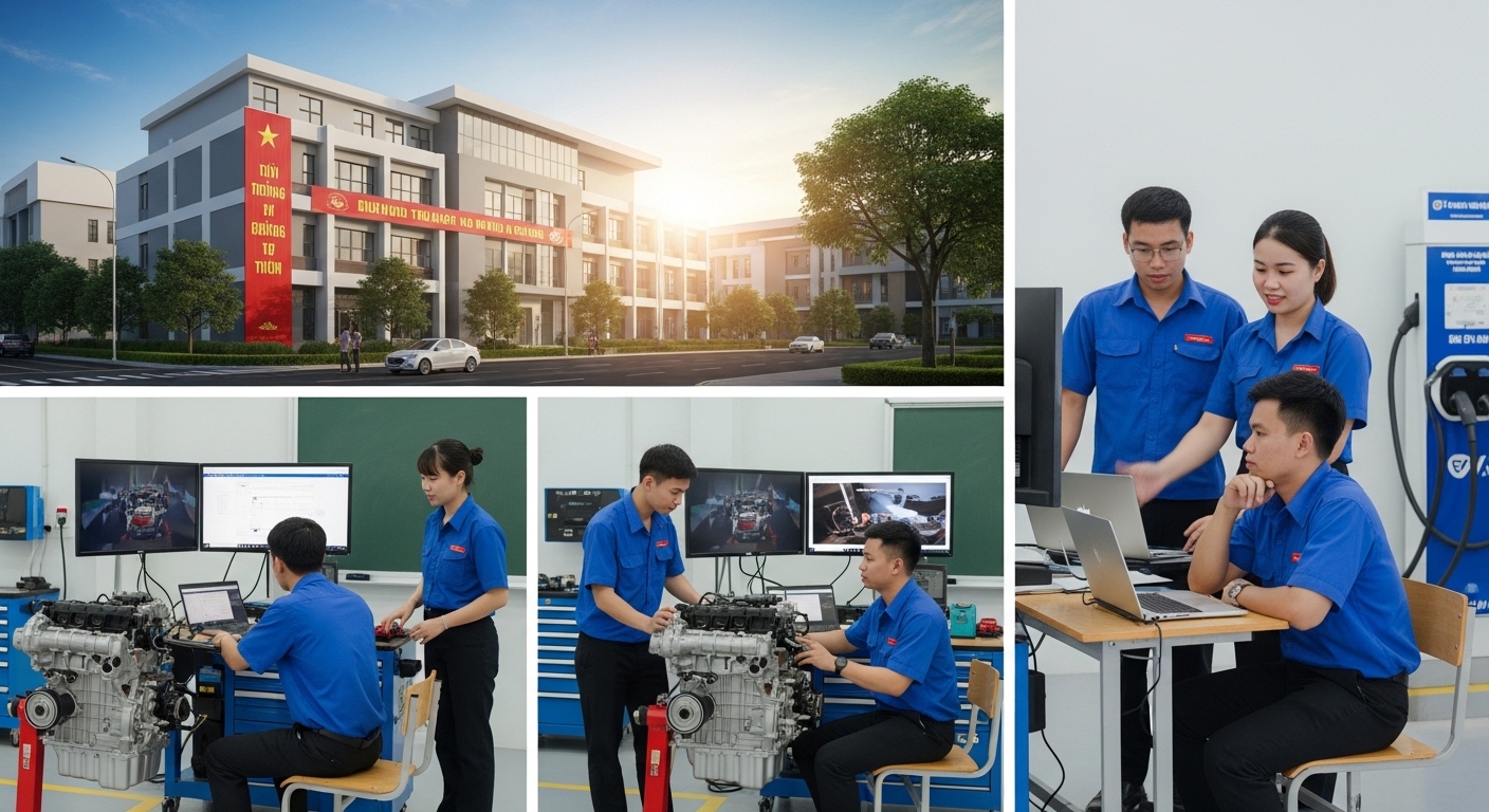 Cao đẳng Ô Tô Hậu Giang: Tuyển Sinh Chính Quy Và Vừa Học Vừa Làm Cao đẳng Ô Tô Hậu Giang: Tuyển Sinh Chính Quy Và Vừa Học Vừa Làm