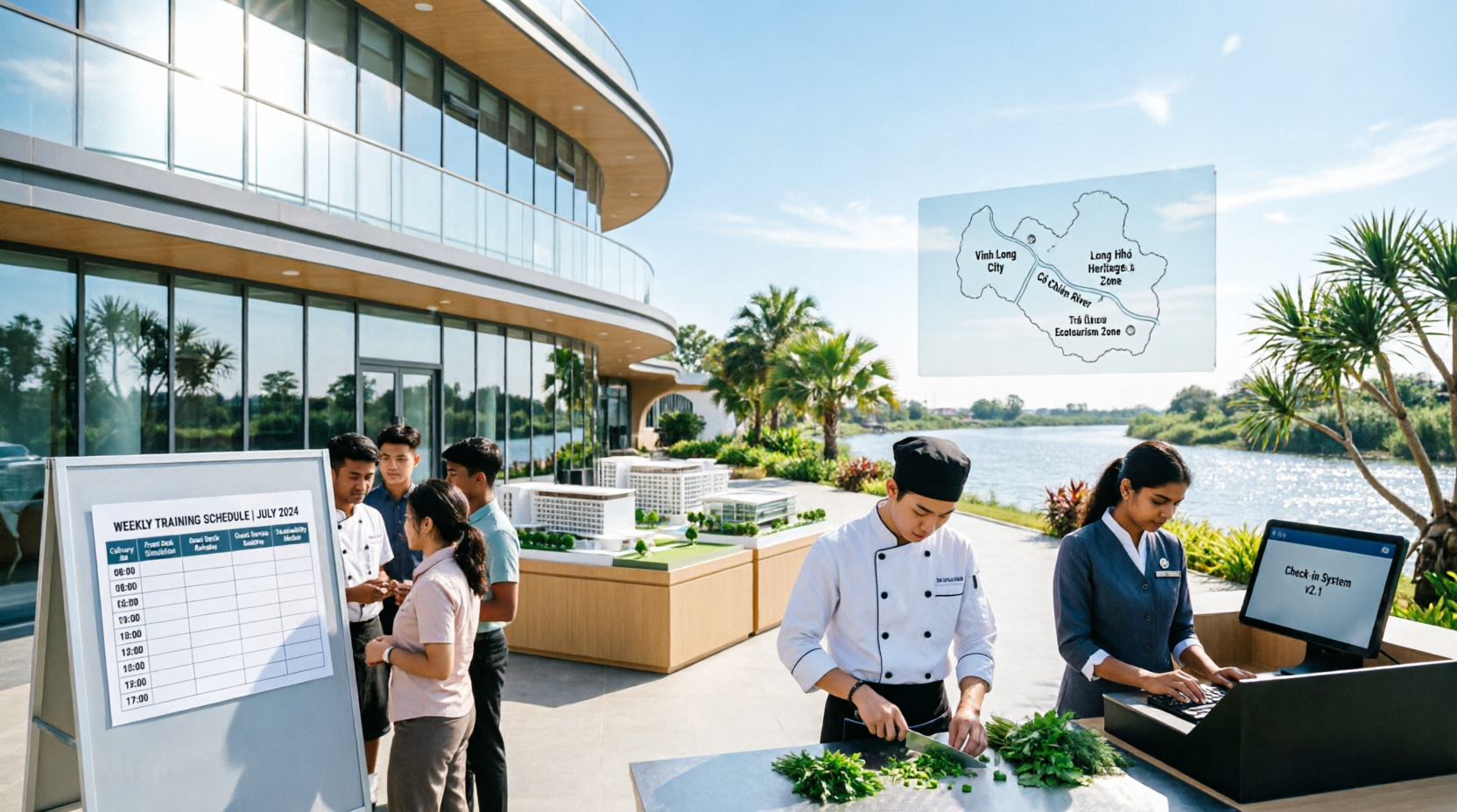 Chứng chỉ Nhà hàng Khách sạn tại Vĩnh Long: TOP trường đào tạo Chứng chỉ Nhà hàng Khách sạn tại Vĩnh Long: TOP trường đào tạo