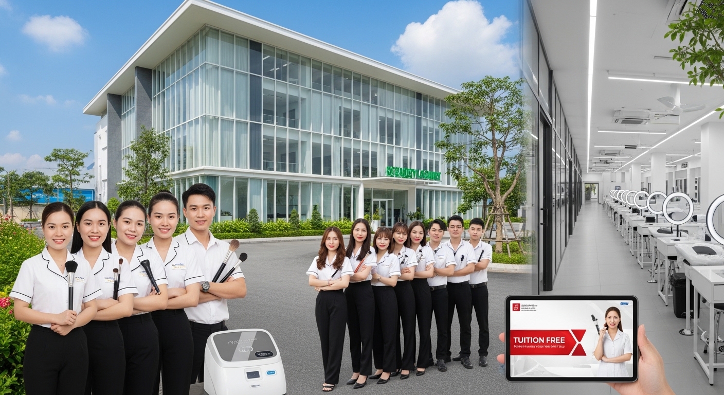 Top Trường đào tạo Trung cấp Chăm sóc sắc đẹp chính quy tại Cà Mau