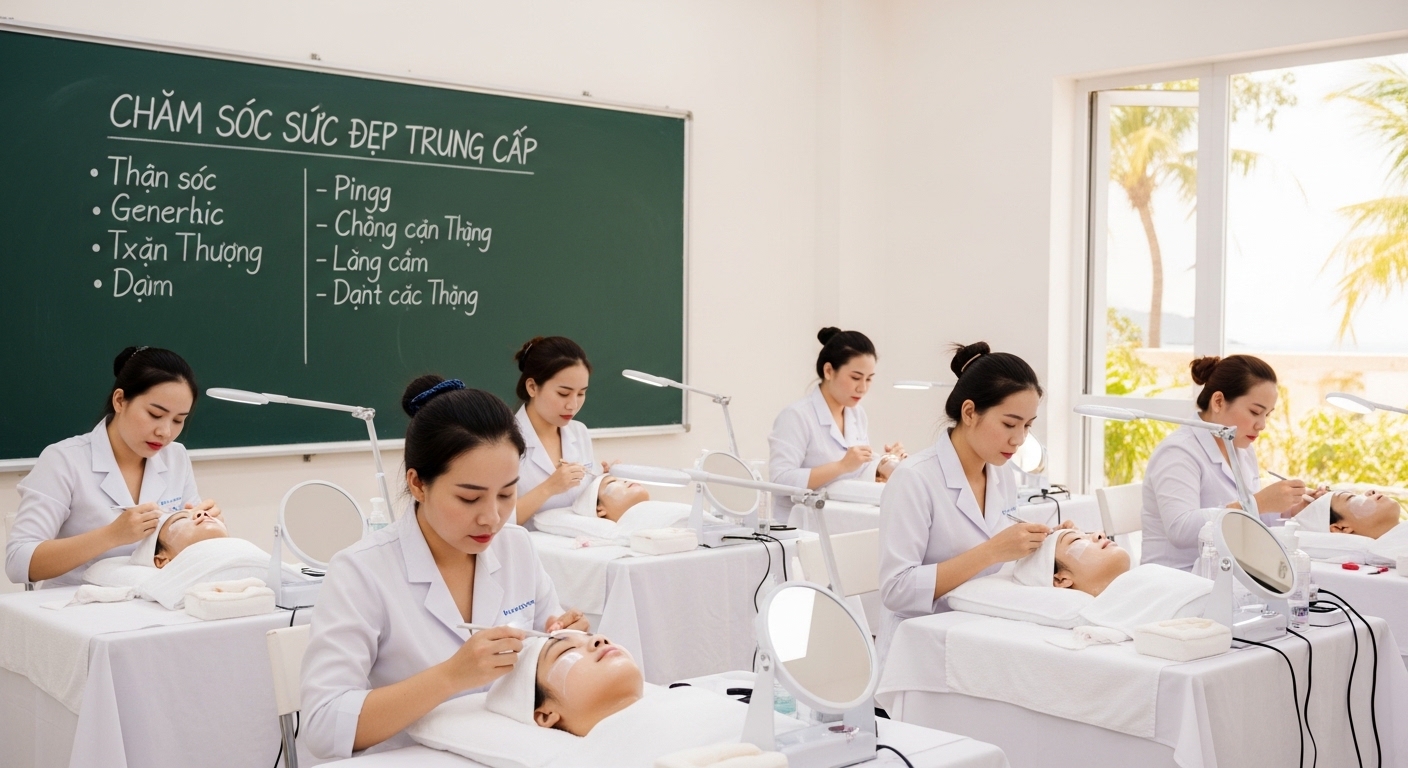 Top Trường đào tạo Tuyển sinh Trung cấp Chăm sóc sắc đẹp Chính quy tại Ninh Thuận