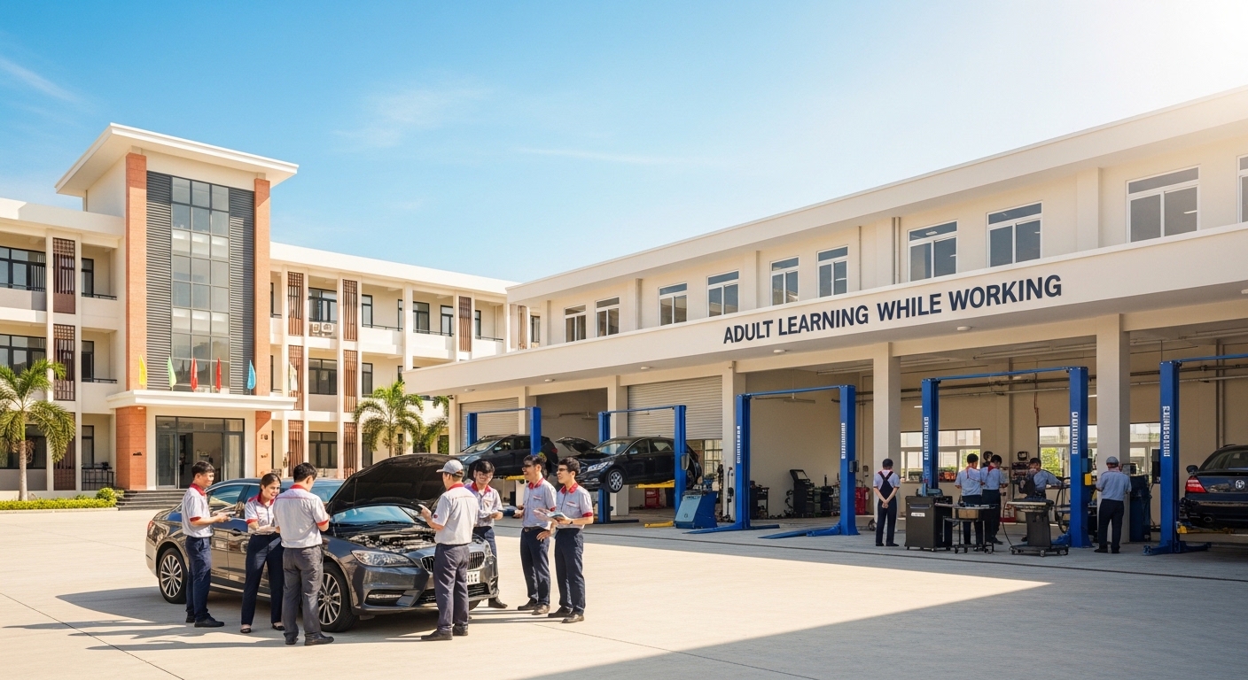 Top Trường Tuyển Sinh Cao đẳng Ô Tô (Hệ Liên Thông  Văn Bằng 2) Chính Quy và Vừa Học Vừa Làm tại Ninh Thuận