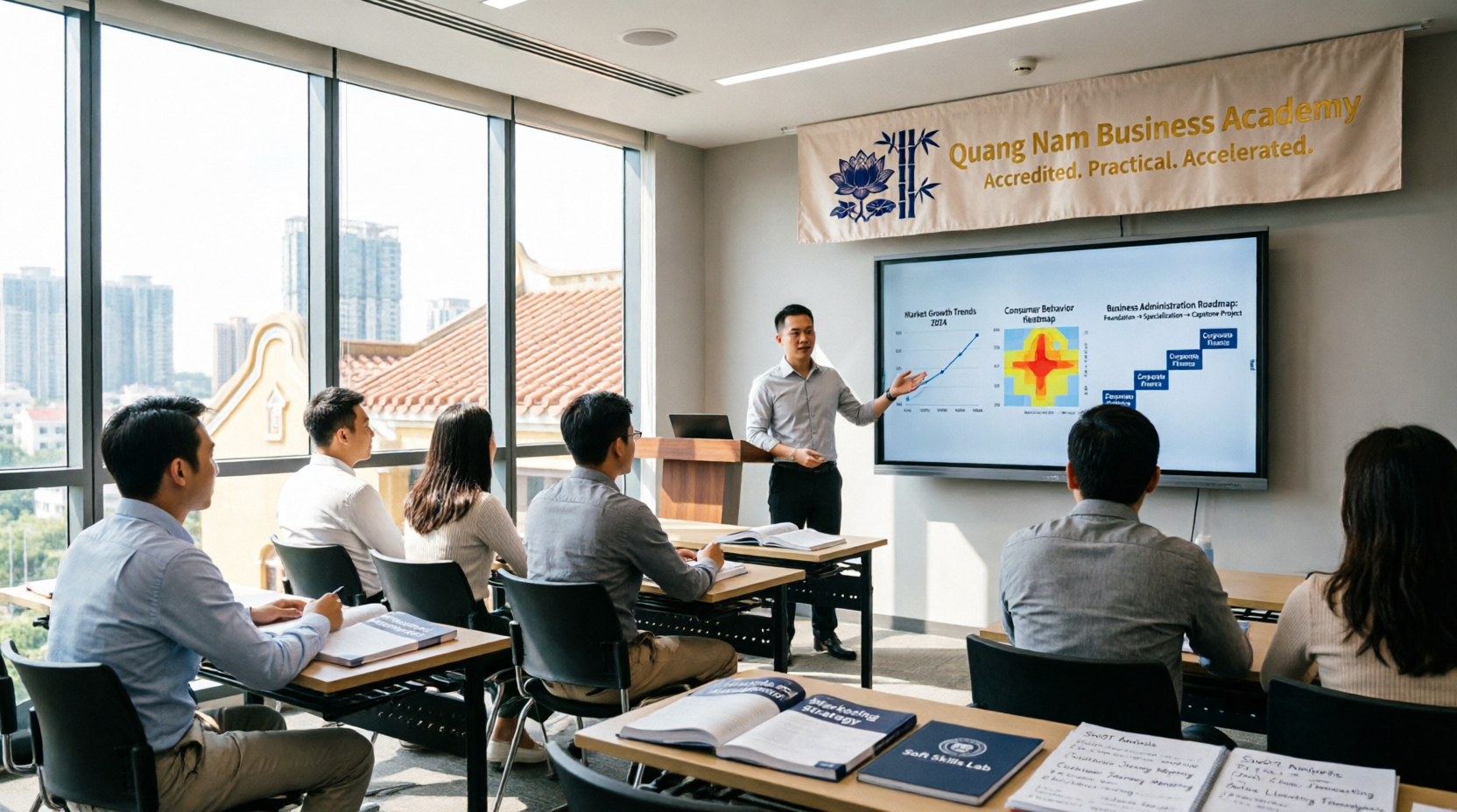 Trung cấp Quản trị kinh doanh tại Quảng Nam: Top Trường Đào Tạo