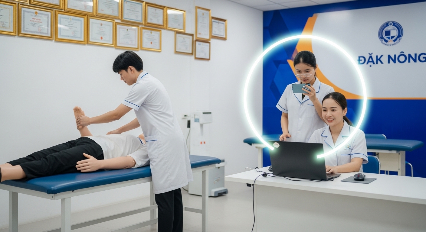 Tuyển sinh Cao đẳng Vật lý trị liệu và Phục hồi chức năng tại Đắk Nông Tuyển sinh Cao đẳng Vật lý trị liệu và Phục hồi chức năng tại Đắk Nông