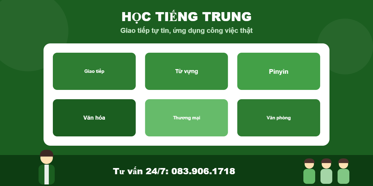 Trung cấp Tiếng Trung tại Sóc Trăng - thực hành giao tiếp, luyện nghe nói tiếng Trung