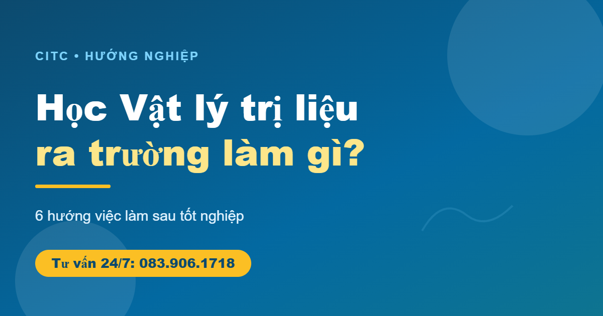 Học vật lý trị liệu ra trường làm gì - các hướng việc làm