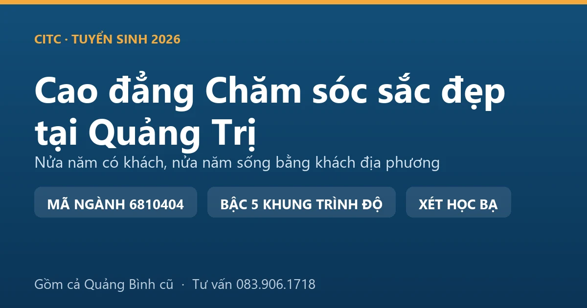 Kỹ thuật viên spa phục vụ khách trong một cơ sở lưu trú gần khu du lịch hang động thuộc Quảng Trị