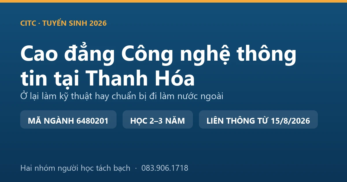 Kỹ thuật viên công nghệ thông tin kiểm tra hệ thống mạng trong khu công nghiệp tại Thanh Hóa