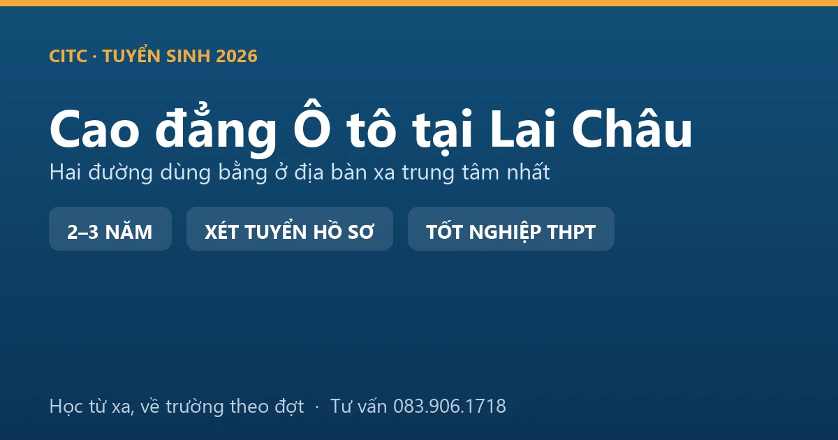 Học viên cao đẳng Công nghệ ô tô quê Lai Châu sửa xe tải phục vụ công trình thủy điện