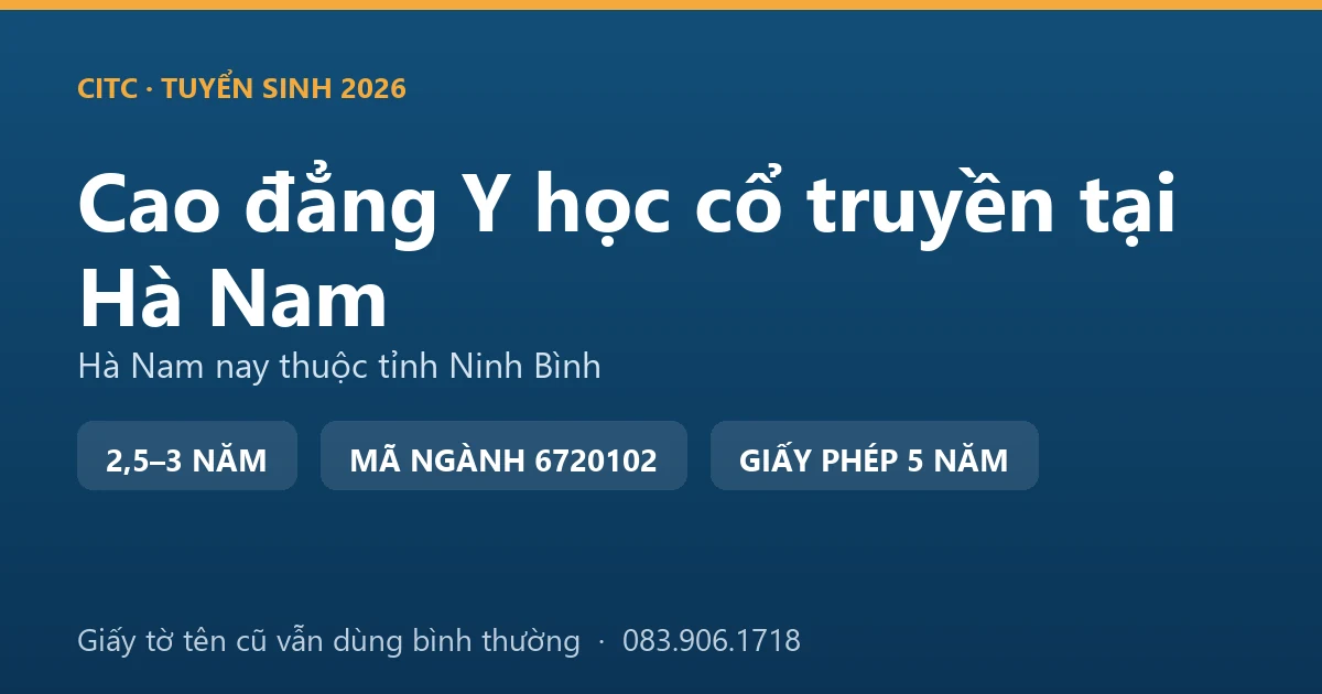 Học viên y học cổ truyền thực tập châm cứu tại một cơ sở khám chữa bệnh ở Phủ Lý trên địa bàn Hà Nam cũ