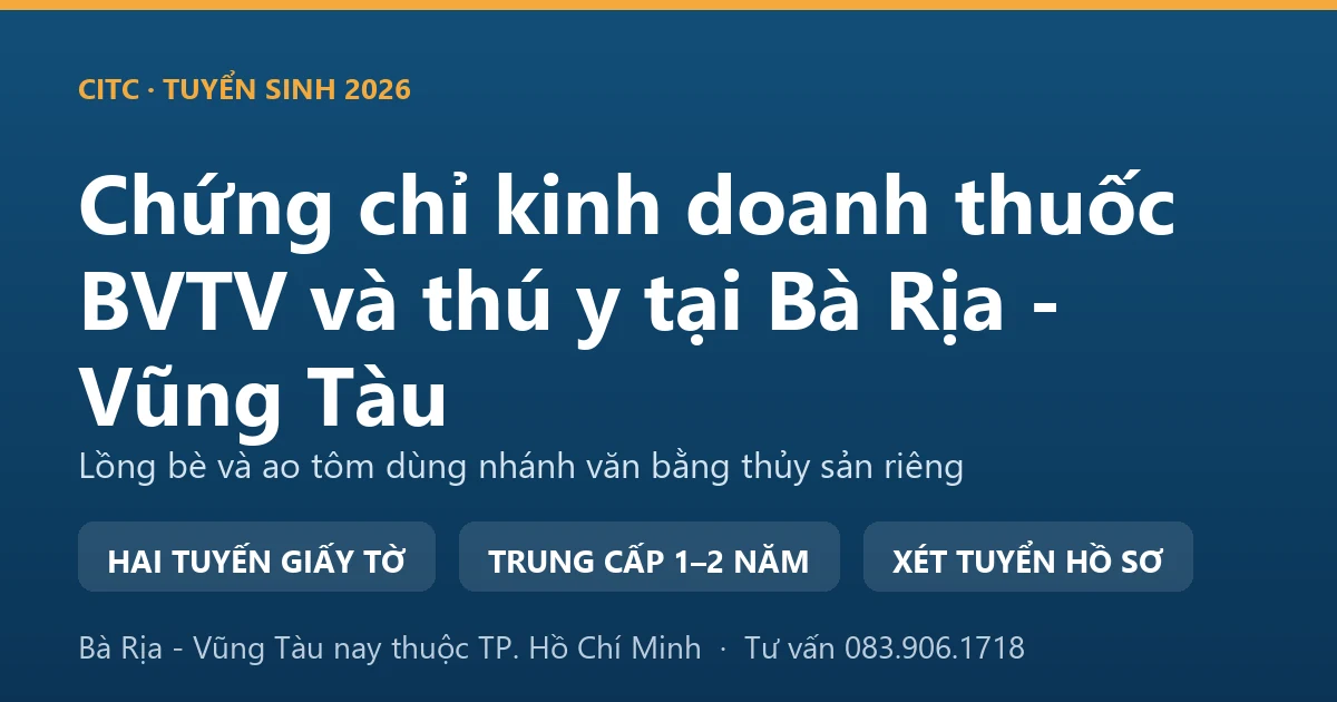 Cửa hàng vật tư nông nghiệp tại Bà Rịa - Vũng Tàu với quầy thuốc bảo vệ thực vật và quầy thuốc thú y đặt tách nhau