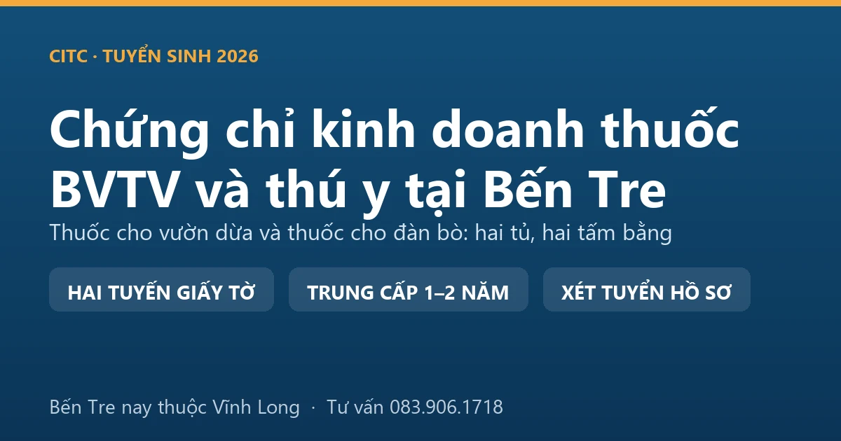 Cửa hàng vật tư nông nghiệp tại Bến Tre với quầy thuốc bảo vệ thực vật và quầy thuốc thú y đặt tách nhau