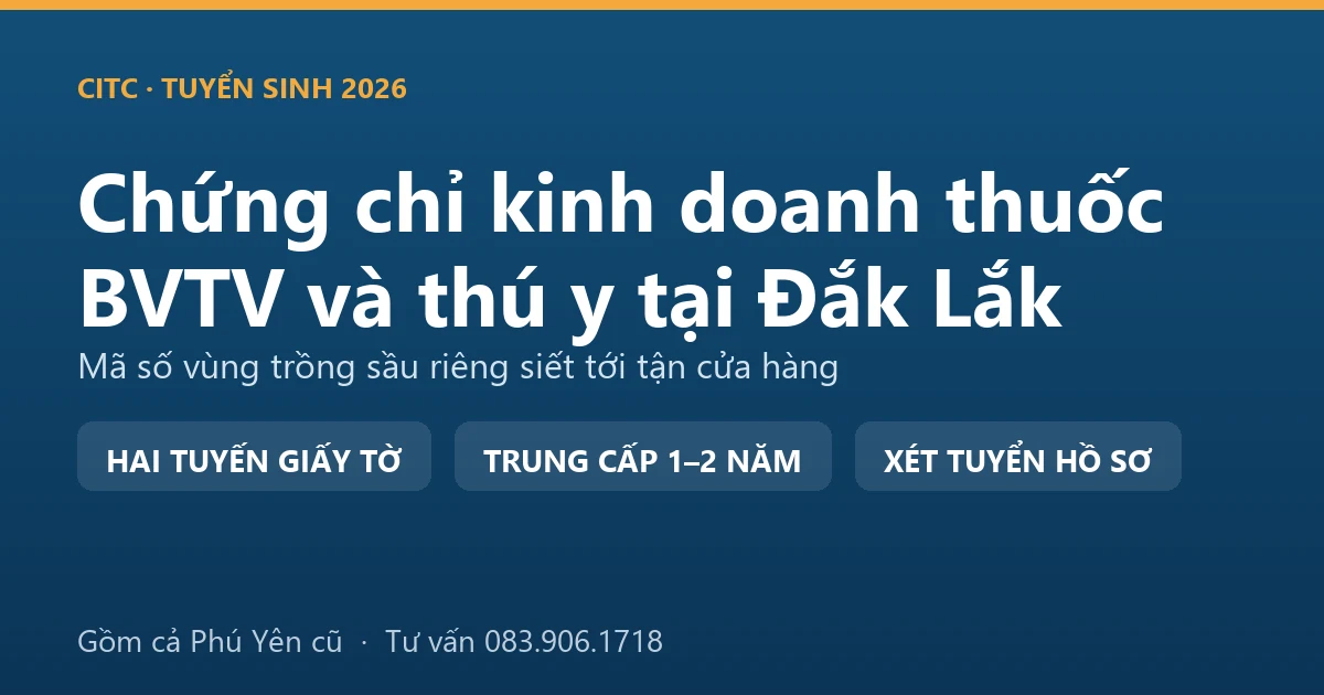 Cửa hàng vật tư nông nghiệp tại Đắk Lắk với quầy thuốc bảo vệ thực vật và quầy thuốc thú y đặt tách nhau