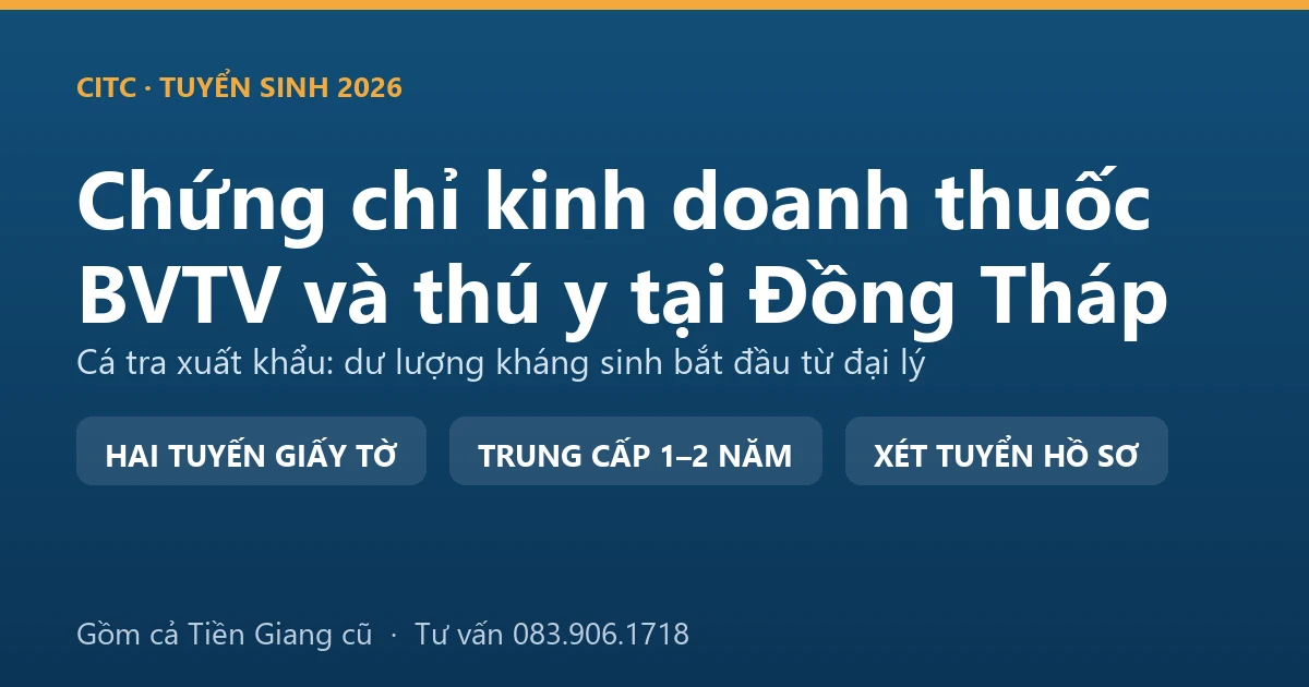 Cửa hàng vật tư nông nghiệp tại Đồng Tháp với quầy thuốc bảo vệ thực vật và quầy thuốc thú y đặt tách nhau