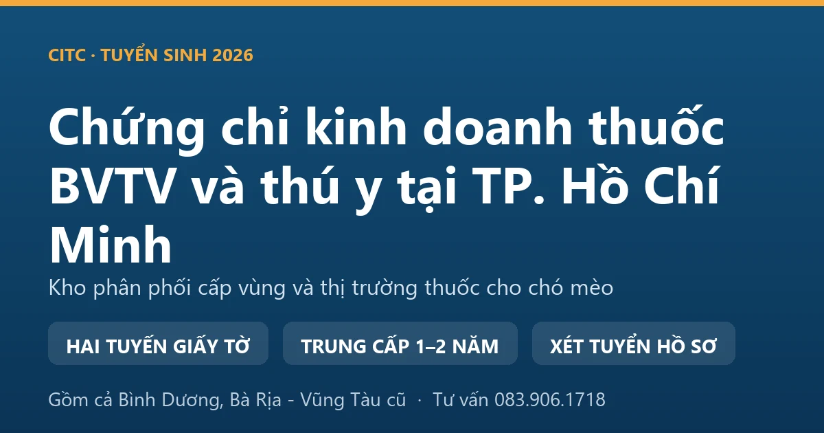 Cửa hàng vật tư nông nghiệp tại TP. Hồ Chí Minh với quầy thuốc bảo vệ thực vật và quầy thuốc thú y đặt tách nhau