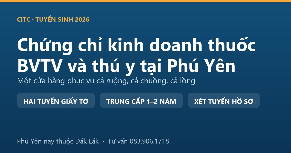 Cửa hàng vật tư nông nghiệp tại Phú Yên với quầy thuốc bảo vệ thực vật và quầy thuốc thú y đặt tách nhau