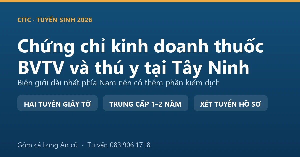 Cửa hàng vật tư nông nghiệp tại Tây Ninh với quầy thuốc bảo vệ thực vật và quầy thuốc thú y đặt tách nhau