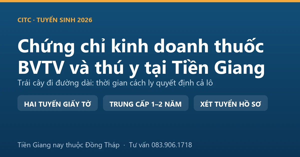 Cửa hàng vật tư nông nghiệp tại Tiền Giang với quầy thuốc bảo vệ thực vật và quầy thuốc thú y đặt tách nhau