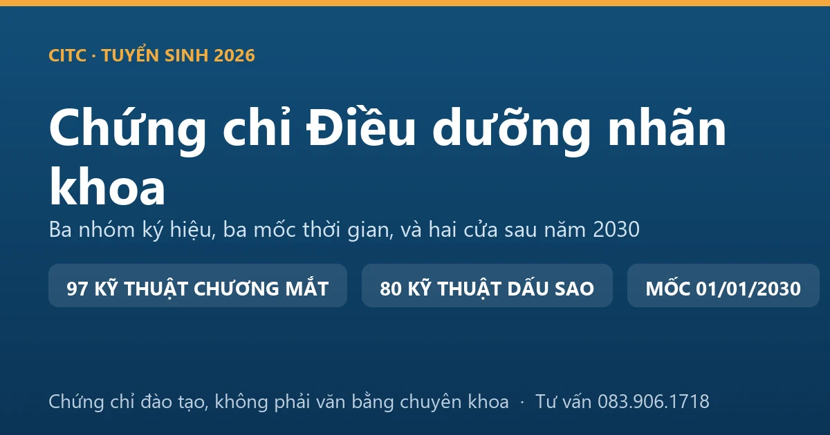 Ba nhóm ký hiệu trong Chương VII Phụ lục số XII và điều kiện tương ứng với người hành nghề chức danh điều dưỡng