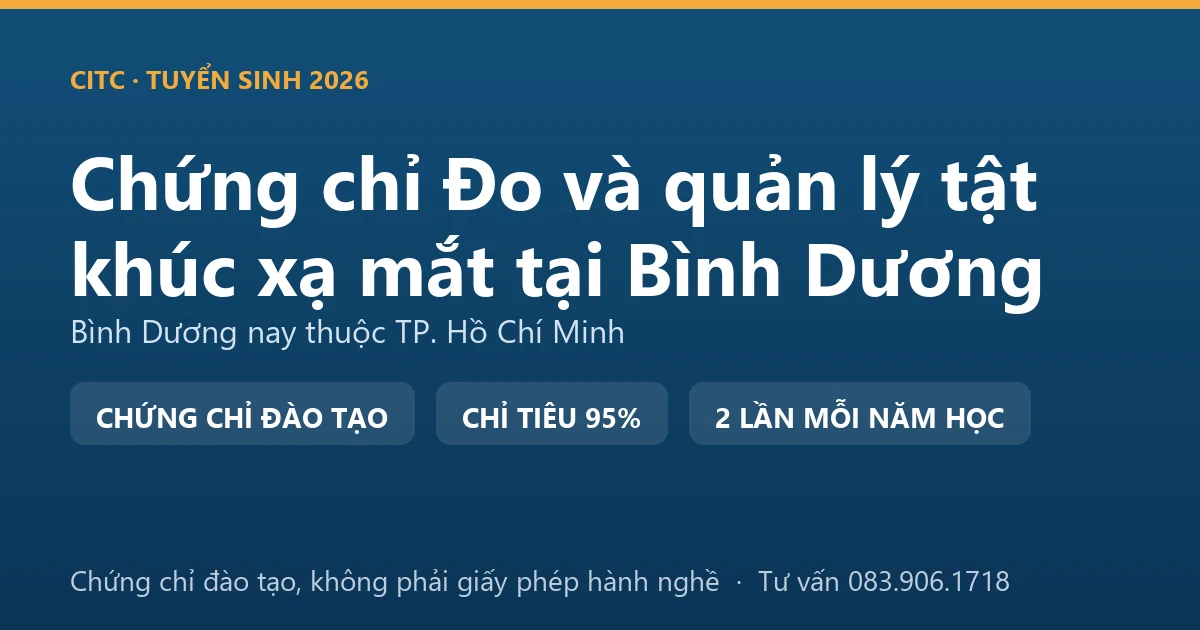 Bảng đối chiếu việc sàng lọc thị lực ngoài cơ sở khám bệnh, chữa bệnh với việc đo, kiểm tra tật khúc xạ tại cơ sở kính thuốc ở Bình Dương