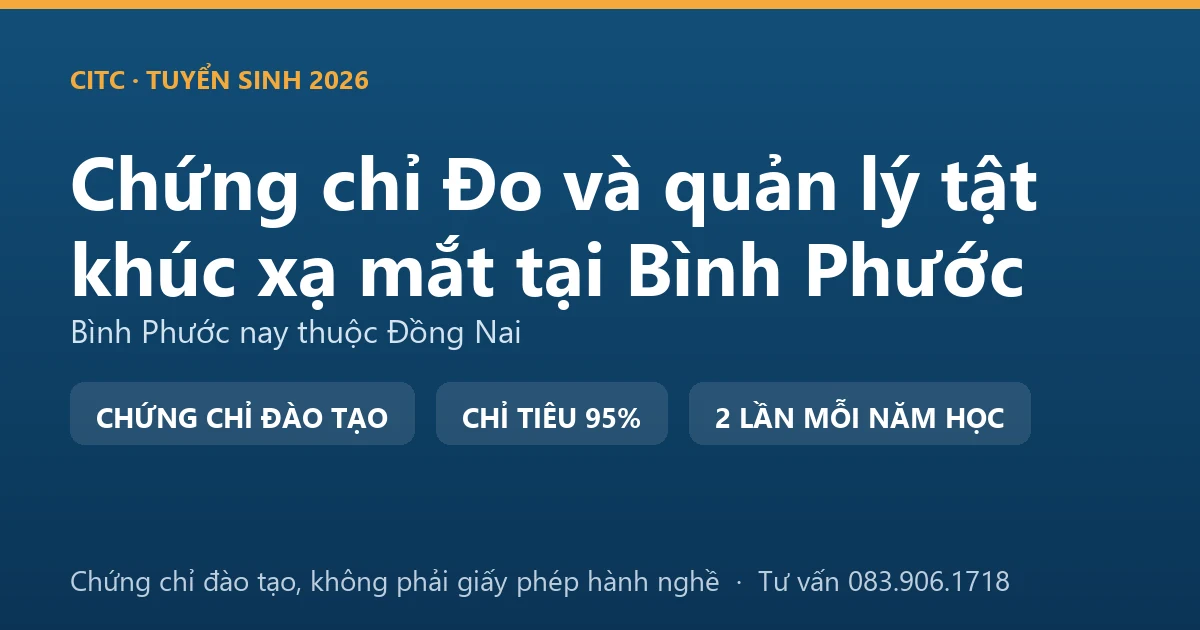 Bảng đối chiếu việc sàng lọc thị lực ngoài cơ sở khám bệnh, chữa bệnh với việc đo, kiểm tra tật khúc xạ tại cơ sở kính thuốc ở Bình Phước