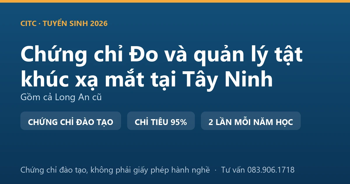 Bảng đối chiếu việc sàng lọc thị lực ngoài cơ sở khám bệnh, chữa bệnh với việc đo, kiểm tra tật khúc xạ tại cơ sở kính thuốc ở Tây Ninh