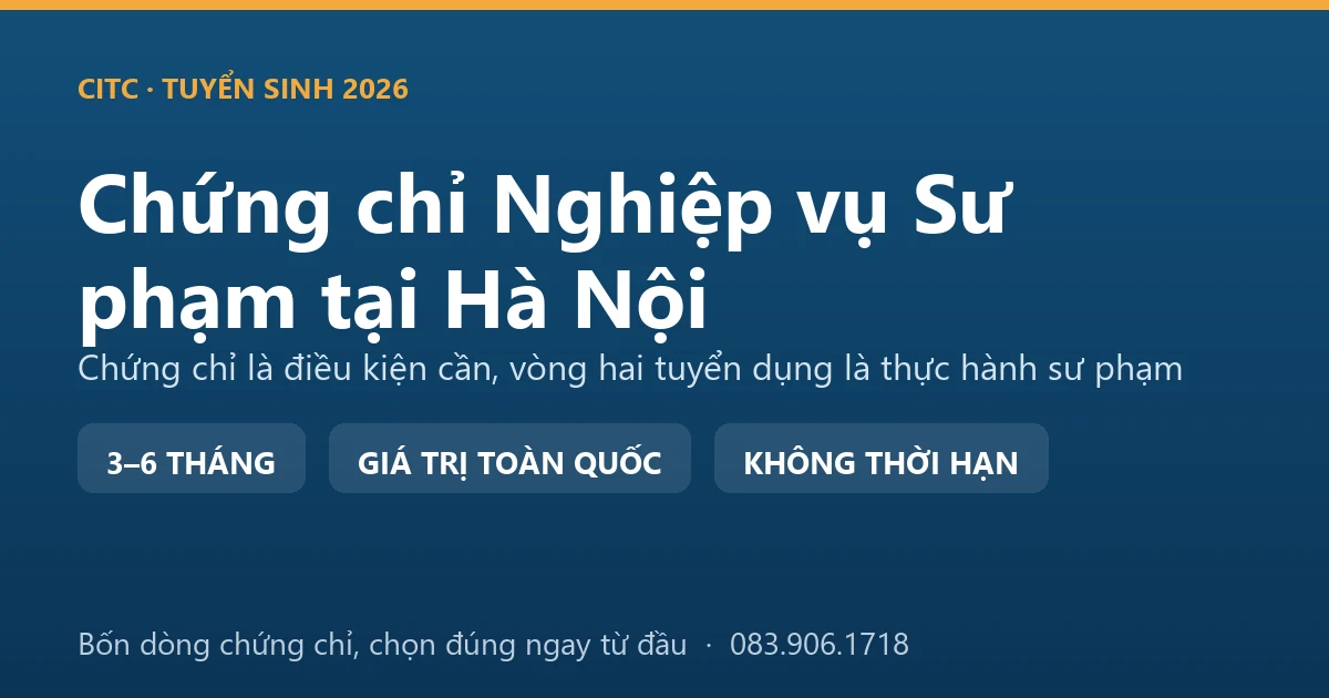 Học viên lớp nghiệp vụ sư phạm tại Hà Nội thực hành giảng thử trước nhóm