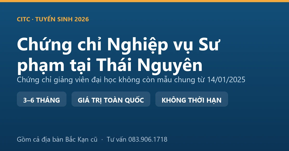 Học viên lớp nghiệp vụ sư phạm tại Thái Nguyên chuẩn bị bài giảng thử