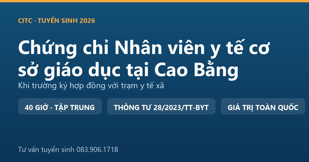 Phòng y tế trường học tại Cao Bằng, nơi nhân viên y tế cơ sở giáo dục theo dõi sức khỏe và sơ cứu ban đầu cho học sinh