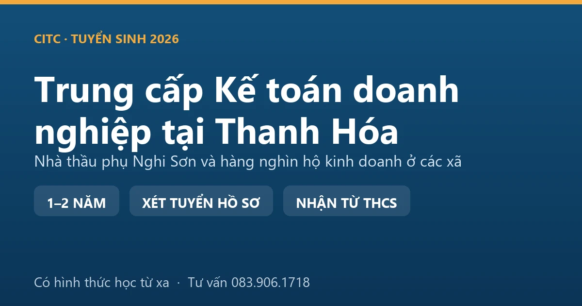 Học viên trung cấp Kế toán doanh nghiệp tại Thanh Hóa hướng dẫn chủ hộ kinh doanh ghi sổ doanh thu