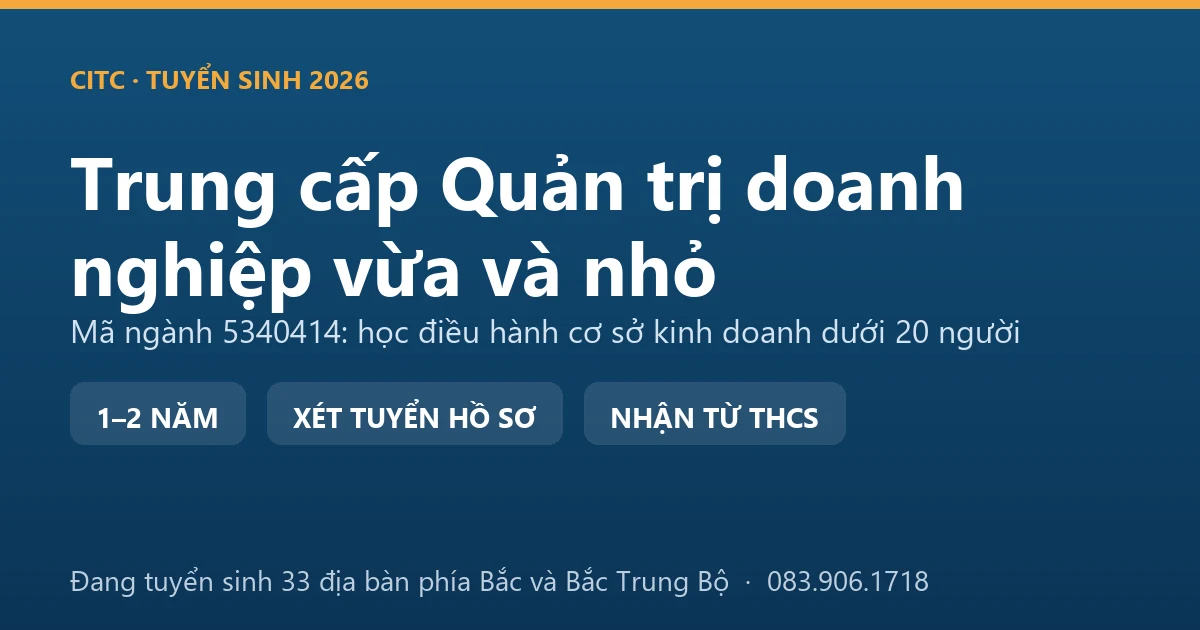 Lớp trung cấp Quản trị doanh nghiệp vừa và nhỏ: học viên lập kế hoạch kinh doanh trên bảng