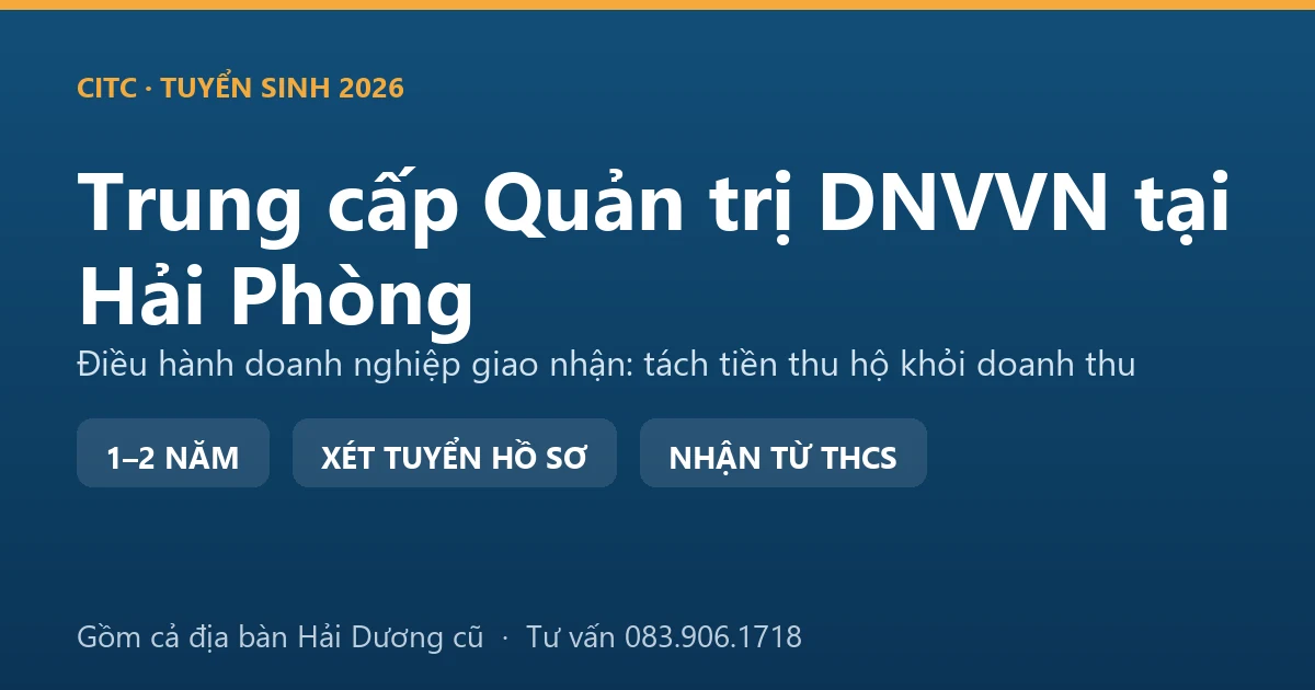 Học viên trung cấp Quản trị doanh nghiệp vừa và nhỏ tại Hải Phòng theo dõi lịch giao nhận hàng qua cảng