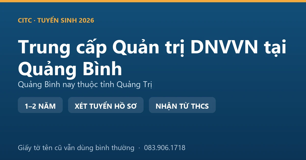 Học viên tại địa bàn Quảng Bình cũ sắp lịch đón khách cho cơ sở lưu trú gần Phong Nha