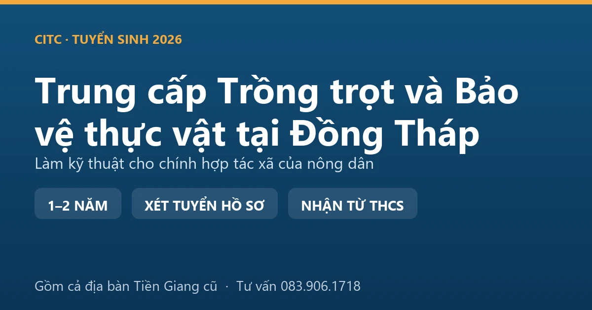 Học viên trung cấp Trồng trọt và Bảo vệ thực vật tại Đồng Tháp kiểm tra sâu bệnh trong vườn xoài